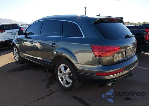 2013 Audi Q7 3.0 Tdi Premium from USA, damaged, VIN WA1LMAFE4DD012591
